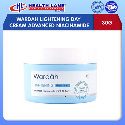 WARDAH LIGHTENING DAY KRIM ADVANCED NIACINAMIDE (30G)
